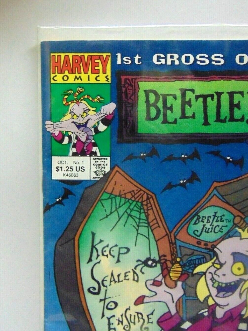 Beetlejuice Comic Book #1 First 1991 Never Read Mint DazzleCity