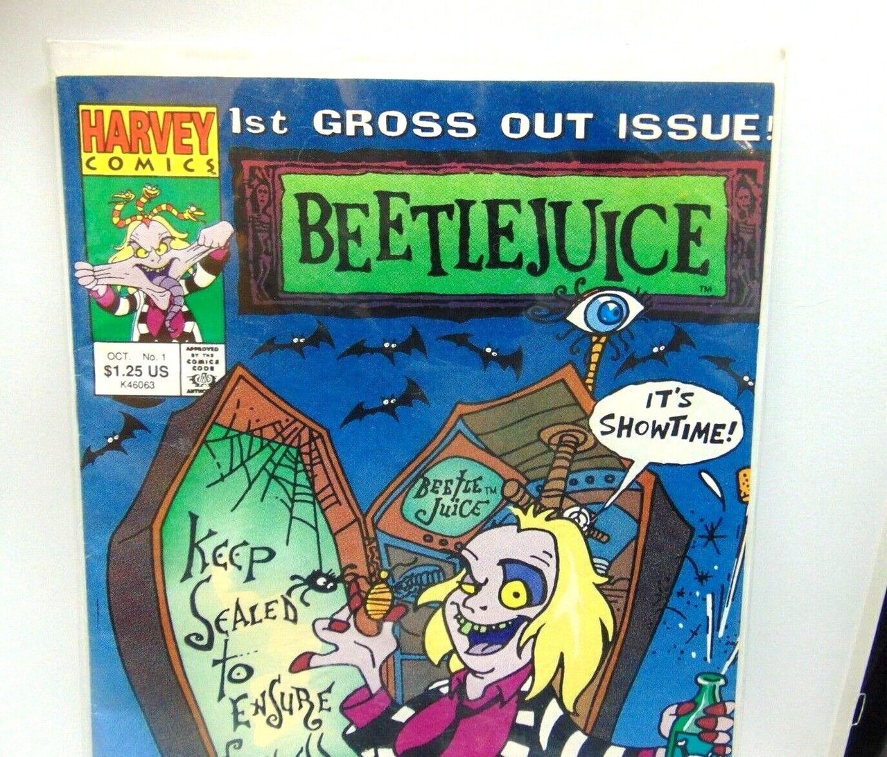 Beetlejuice Comic Book #1 First 1991 Never Read Mint DazzleCity