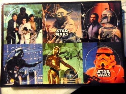 12 Star Wars Pogs Milkcaps New Unpunched Sheets Leia Hans Luke Vader Yoda C-3PO