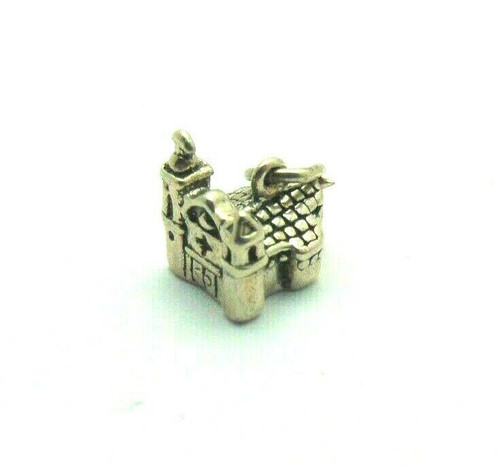 Spanish Mission Church Sterling Charm Silver 925 Stamped
