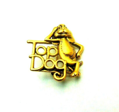 Top Dog Pin Danecraft Signed Retired Mint DazzleCity
