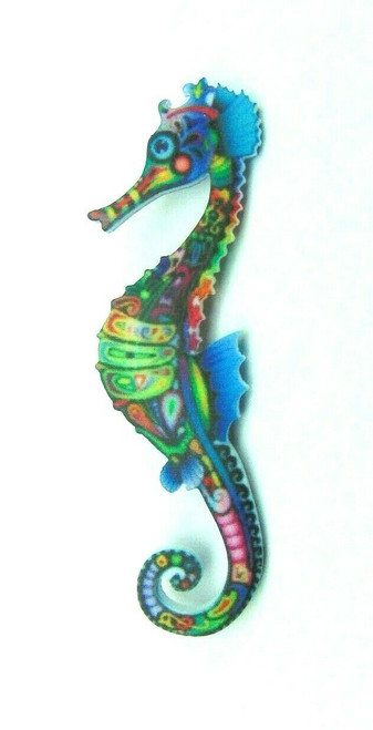 Seahorse Pin Sea Horse Brooch Colorful Cutie