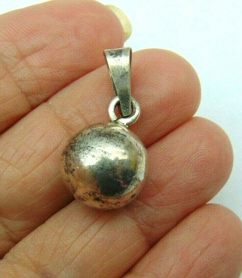 Harmony Ball Sterling Silver Very Small 925 Stamped