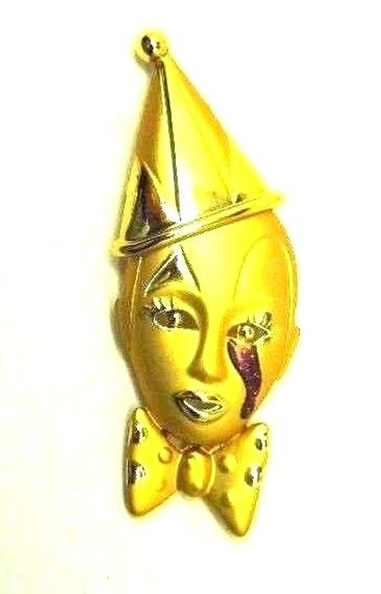 Wizard of Oz Tin Man Pin Brooch Dorothy Clown DazzleCity