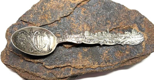 Chicago Sterling Spoon 1830 Skyline Ornate 1896 925 DazzleCity