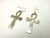 Ankh  Egyptian Sterling Earrings Key Life Egypt Luxor