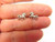 Unicorn Earrings Sterling Silver Pierced Pegasus Stamped STER