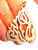 Islamic Sterling Silver Allah Muslim Charm Pendant Amulet