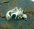 Giraffe Lion Zebra Hippo Sterling Pin African Brooch Safari