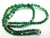 1950's Swarovski Crystal Necklace Emerald Green Erinite