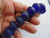 Antique Dutch Cobalt Hand Wound Beads 18th-19th Century Dogon Heirloom Beads 37