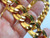 80's MONET Necklace Bracelet Set Signed Vintage Flat Double Link Chain BeadRage