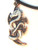 Dragon Sword Necklace Pendant Excalibur Celtic Norge Trinity Silver Copper