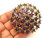 Star Purple Pin Brooch Rhinestone Crystal Necklace Vintage