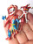 Mardi Gras Pin Court Jester Clown Carnival Circus Brooch Rhinestone