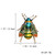Bumble Bee Pin Scarab Honey Hive Jar Bug Insect Brooch