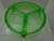 VASELINE URANIUM GLASS Nut Dish Bowl Divided Glows