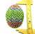 Easter Egg Pin Rhinestone Crystals Bunny Hunt Brooch