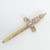 Sword Dagger Saber Pin Brooch Scepter Knife Rhinestone