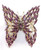 Butterfly Brooch Pin  Amethyst Rhinestone Crystal DazzleCity