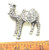 Bactrian Camel Pin Brooch Egyptian Rhinestone Crystal Saddle DazzleCity