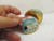 Dolphin Pill Trinket Box Enamel Fairy Dust Magnetic