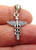 Medical Caduceus Charm .925 Sterling Silver Necklace Doctor Nurse PENDANT