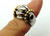 Gold Silver Ring Plated Sz 7 Designer Inspired Design DazzleCity