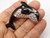 Whale Pin Black Fish Rhinestone Crystal Killer ORCA Brooch DazzleCity