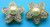 Star Earrings Clip Chunky Pearl Rhinestone Crystal DazzleCity