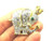 Elephant Crown Pin Circus Rhinestone Crystal Brooch Vintage DazzleCity