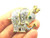 Elephant Crown Pin Circus Rhinestone Crystal Brooch