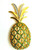 Rhinestone Pineapple Pin Brooch Hawaiian Fruit Of The Gods