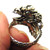 Dragon Ring Sterling Silver Adjustable Mechanical Serpent Fire Breathing