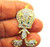 Tweety Bird Pin Rhinestone Crystal Brooch Retired BeadRage