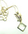 Egyptian Camel Pyramid Necklace Sterling Silver Crystal