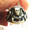 King Tut Ring Sphinx Egyptian Sterling Silver 925 BeadRage
