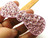 Pink Bow Tie Barrette Rhinestone Crystal Hair Clip DazzleCity