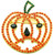 Pumpkin Pin HUGE Halloween Trick Treat Rhinestone Crystal DazzleCity