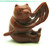 Red Jasper Stone Koala Panda Figurine Bamboo Rescue DazzleCity