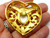 Heart Pin Brooch Pearl Valentine Sweet Vintage Filigree