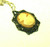 Cameo Shell Necklace Sterling Silver Chain Lady Woman Marcasite