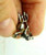 Devil Trident Baby Charm Sterling Silver Pendant