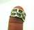 Ring Sterling Silver Thick Band Ring 925 Size 6 Goth DazzleCity