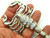 Scorpion Shoulder Pin Brooch Rhinestone Vintage Mechanical