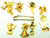 8 Angel Pins Set Lot Brooch Rhinestone Crystal Pieces Vintage