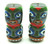 Alaskan Totem Tiki Salt Pepper Shakers Victoria Brand Japan Montana