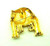 Bulldog Pin Dog Puppy Necklace Rhinestone Crystal USMC Oorah Brooch