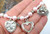 Sterling Silver Heart Charm Bracelet SWAROVSKI Crystal Pearl ROSALINE DazzleCity