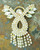 Angel Pin Halo Wings AB Rhinestone Crystal Brooch